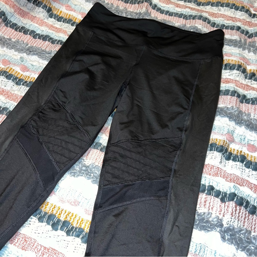 Leggings Black🧘‍♀️Sheer Details